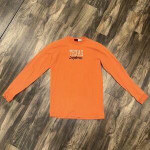 Texas Longhorns Women's Long-sleeve T-Shirt Burnt Orange 100% Cotton Size M